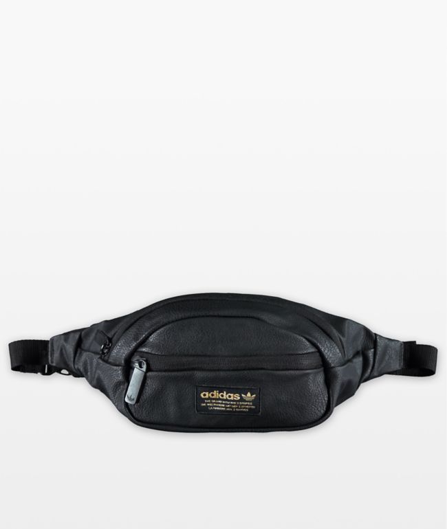 leather adidas fanny pack